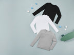 Lot de 3 t-shirts manches longues garçon