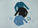 Lot de 3 t-shirts manches longues garçon