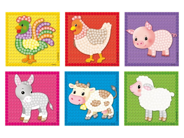 Petit Mosaïque, aux motifs colorés