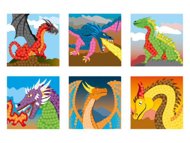 Petit Mosaïque, aux motifs colorés