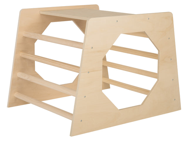 Cube à escalader en bois