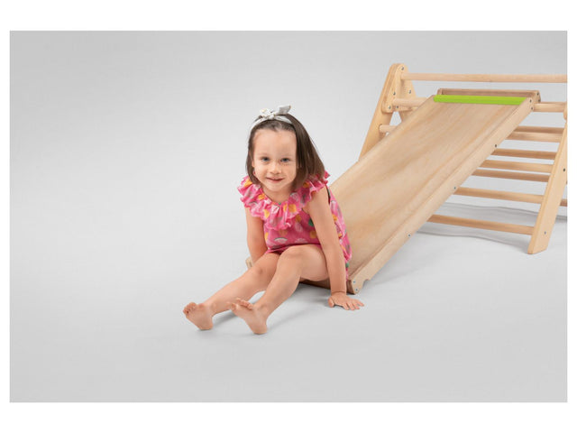 Échelle d’escalade et toboggan 2 en 1
