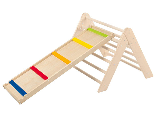 Échelle d’escalade et toboggan 2 en 1