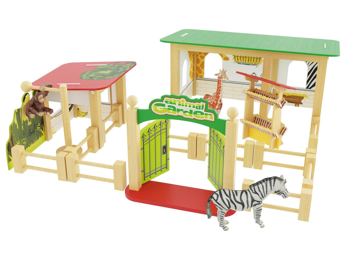 Ferme, enclos de zoo ou arbres à fées