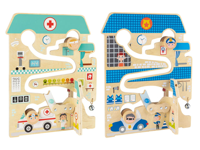 Jeu de labyrinthe en bois