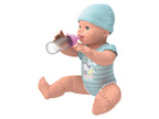 Poupon qui boit et fait pipi