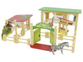 Set animaux en bois