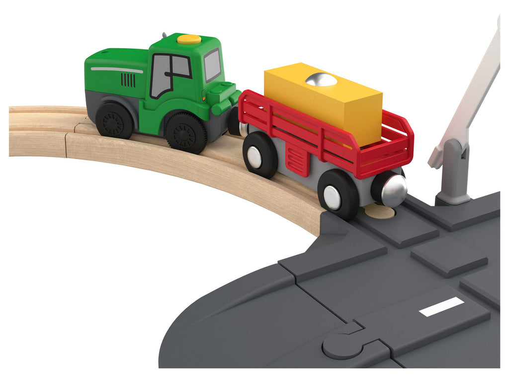 Set chemin de fer en bois