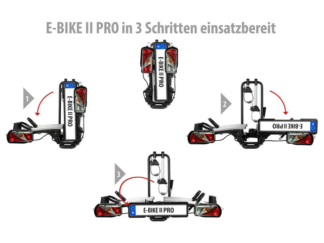 Porte-vélos EUFAB »E-Bike II Pro«