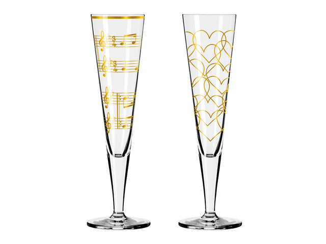 Verre à apéritif (lot de 2) / Duo de flûtes à champagne (lot de 2)