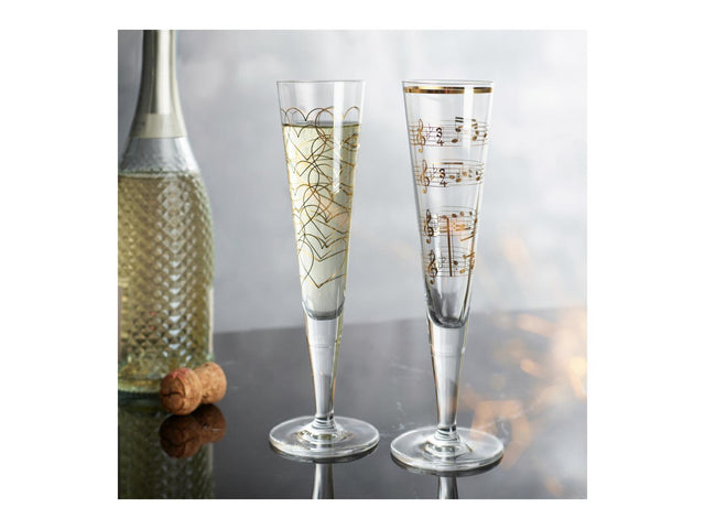 Verre à apéritif (lot de 2) / Duo de flûtes à champagne (lot de 2)