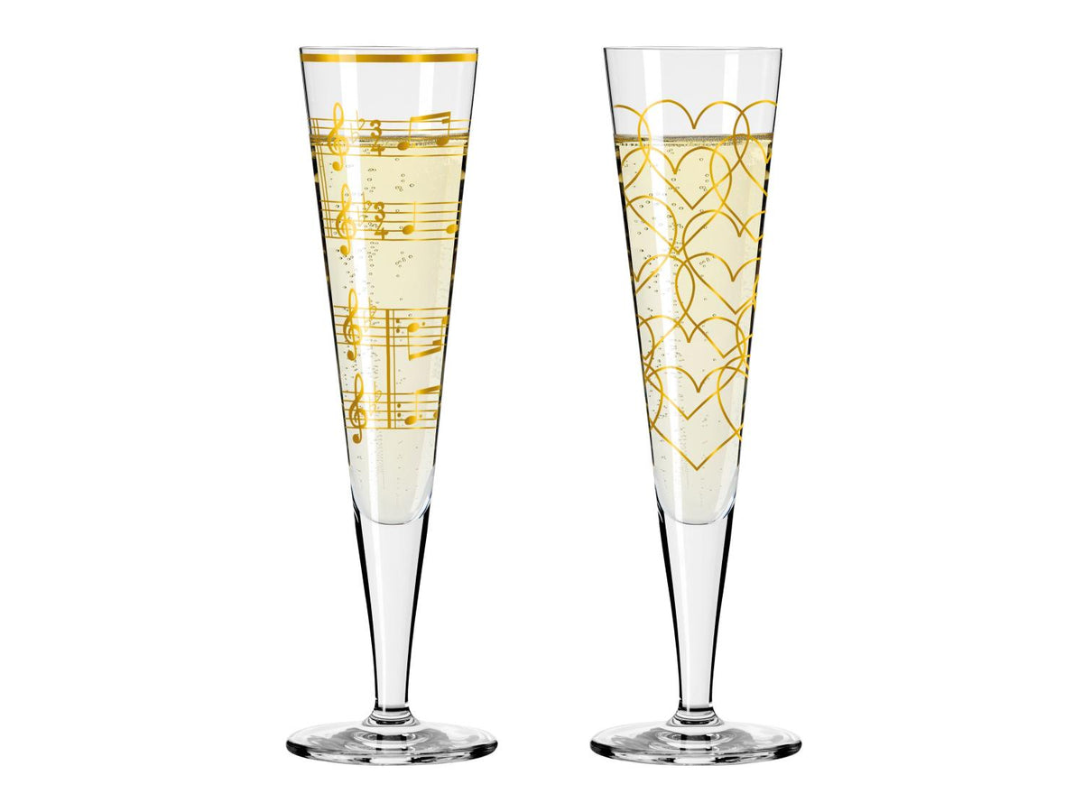 Verre à apéritif (lot de 2) / Duo de flûtes à champagne (lot de 2)