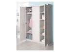 Armoire, Maren 2, 3 portes, avec poignées barres