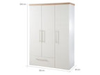 Armoire Nele, 3 portes