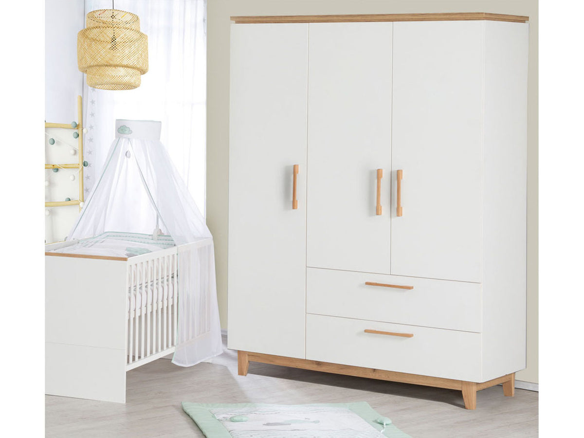 Armoire penderie Finn, 3 portes