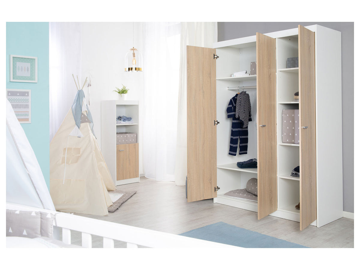 Armoire penderie Gabriella, 3 portes