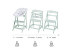 Chaise haute évolutive Born Up Zick Zack 2 en 1