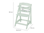 Chaise haute évolutive Born Up Zick Zack 2 en 1