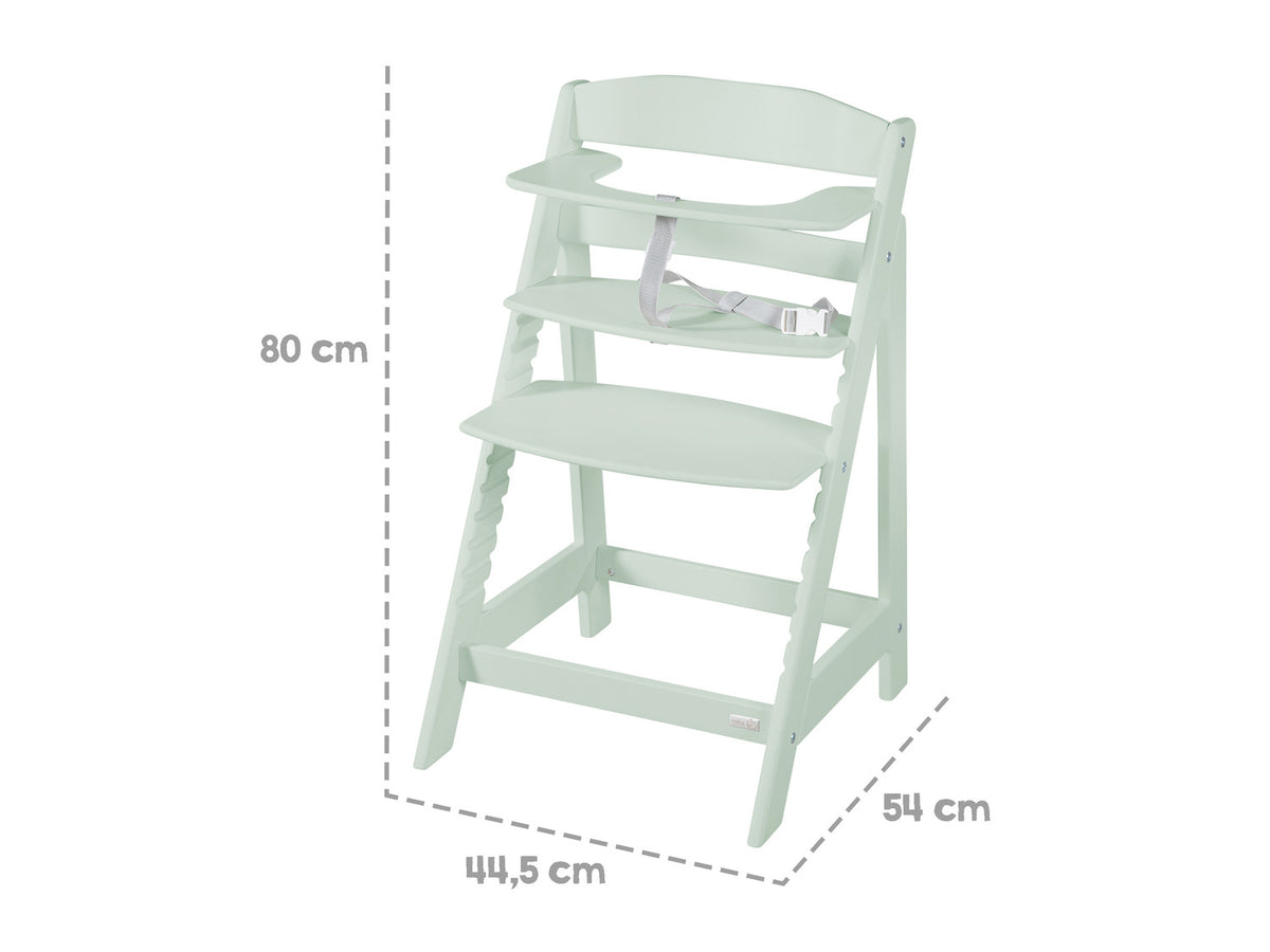 Chaise haute évolutive Born Up Zick Zack 2 en 1
