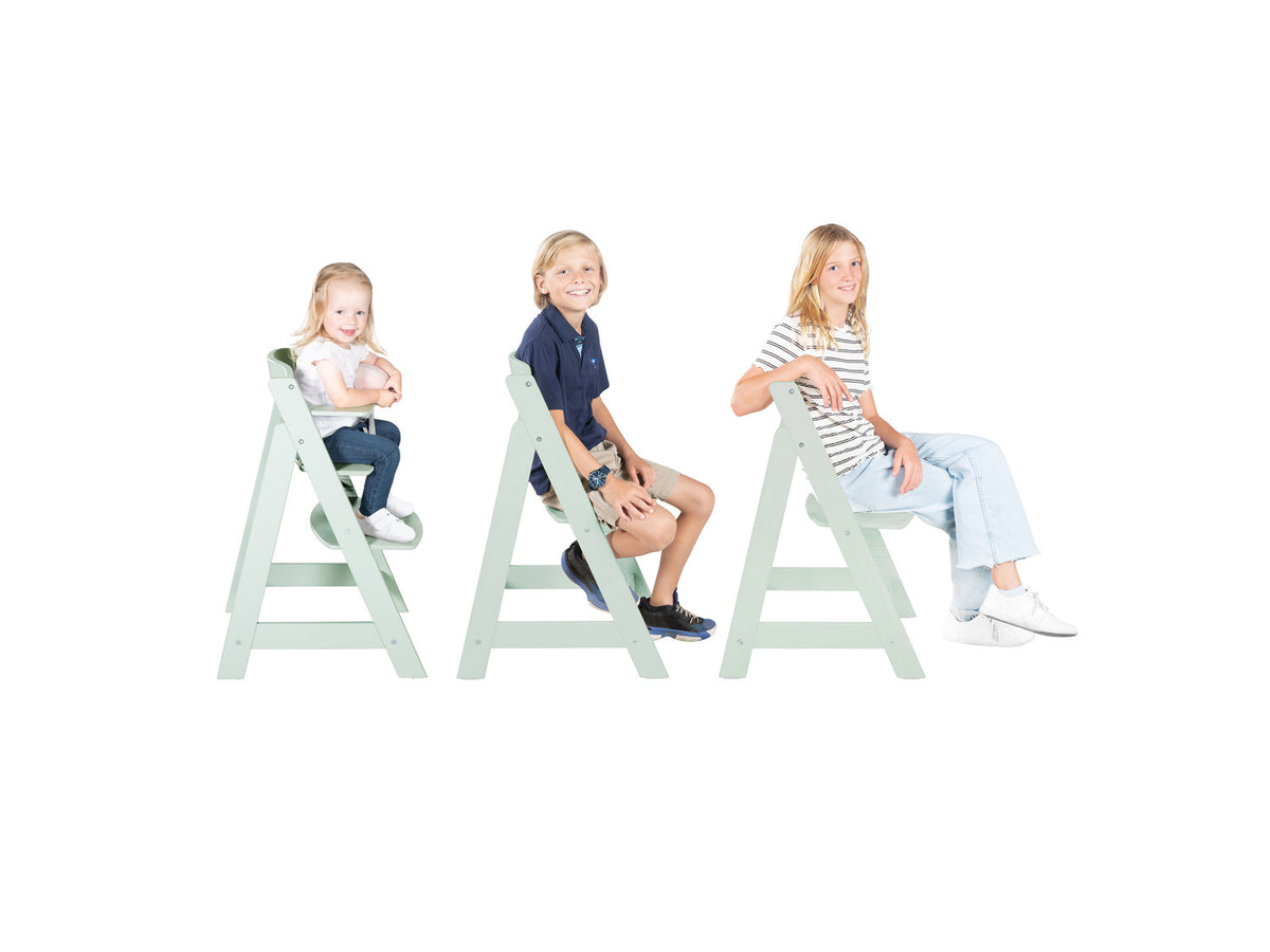 Chaise haute évolutive Born Up Zick Zack 2 en 1