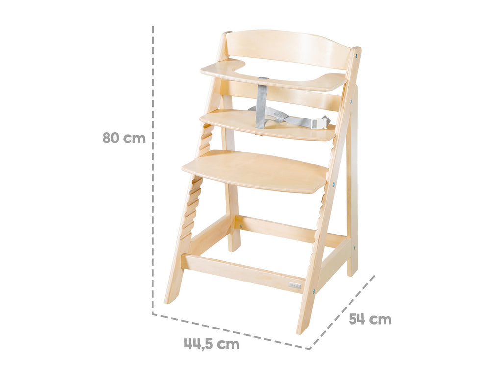 Chaise haute évolutive Born Up Zick Zack 2 en 1