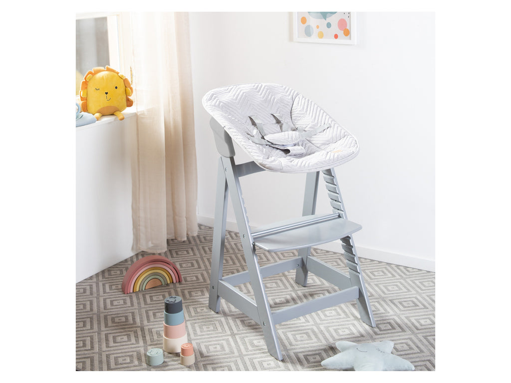 Chaise haute évolutive Born Up Zick Zack 2 en 1