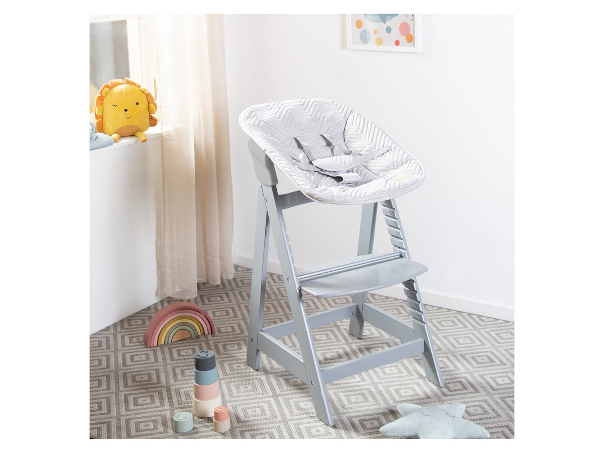 Chaise haute évolutive Born Up Zick Zack 2 en 1