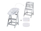 Chaise haute évolutive Born Up Zick Zack 2 en 1