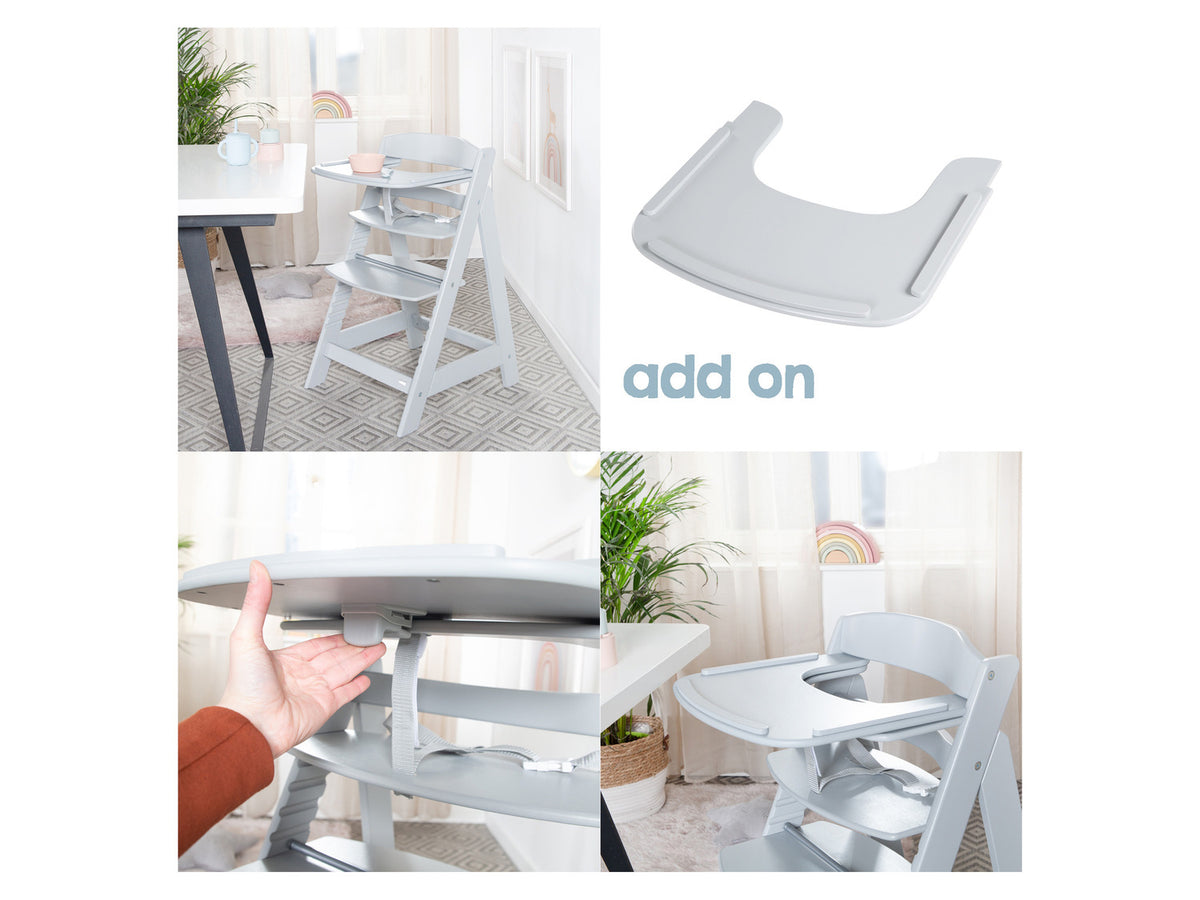 Chaise haute évolutive Born Up Zick Zack 2 en 1