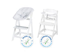 Chaise haute évolutive Born Up Zick Zack 2 en 1