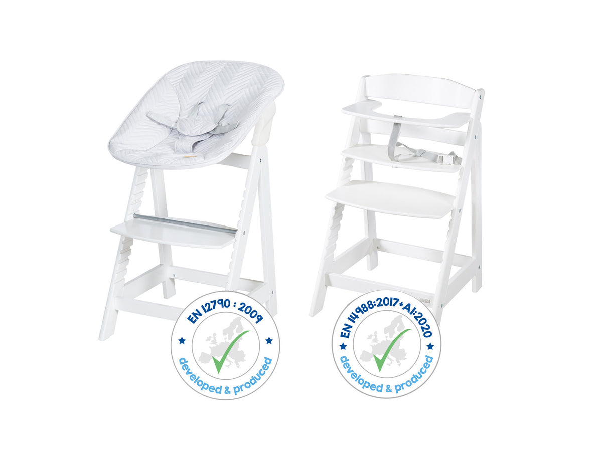 Chaise haute évolutive Born Up Zick Zack 2 en 1