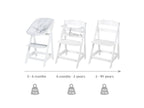 Chaise haute évolutive Born Up Zick Zack 2 en 1