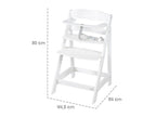 Chaise haute évolutive Born Up Zick Zack 2 en 1