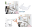 Chaise haute évolutive Born Up Zick Zack 2 en 1