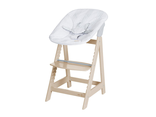 Chaise haute évolutive Born Up Zick Zack 2 en 1