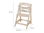 Chaise haute évolutive Born Up Zick Zack 2 en 1