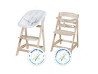 Chaise haute évolutive Born Up Zick Zack 2 en 1