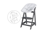 Chaise haute évolutive Born Up Zick Zack 2 en 1