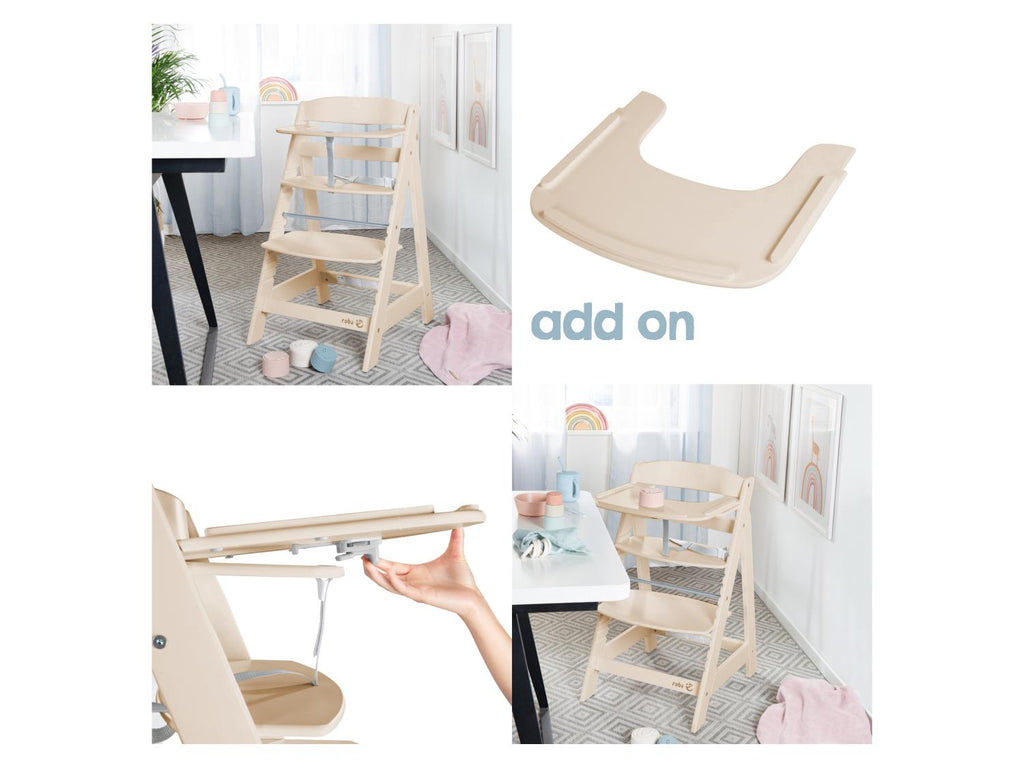 Chaise haute évolutive Born Up Zick Zack 2 en 1