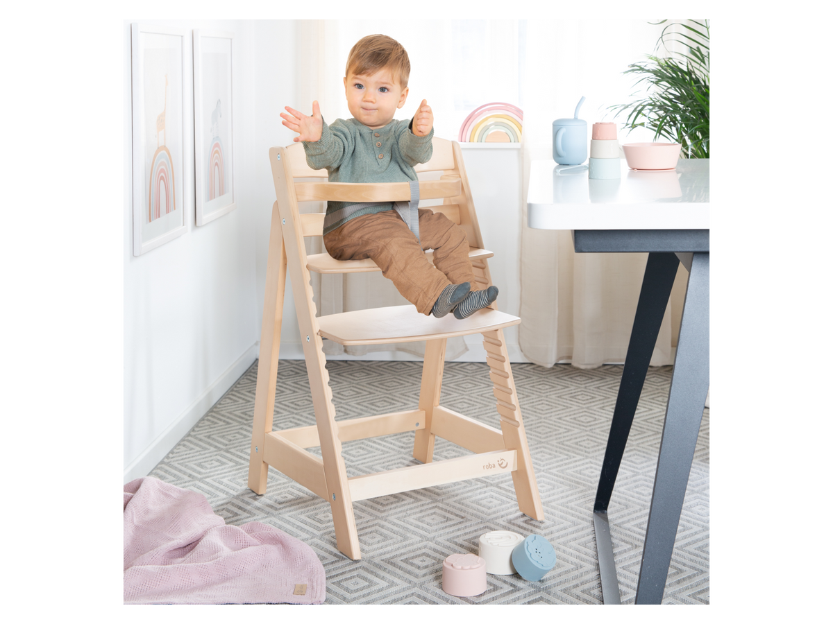 roba Chaise haute »Sit Up«, chaise haute évolutive en bois