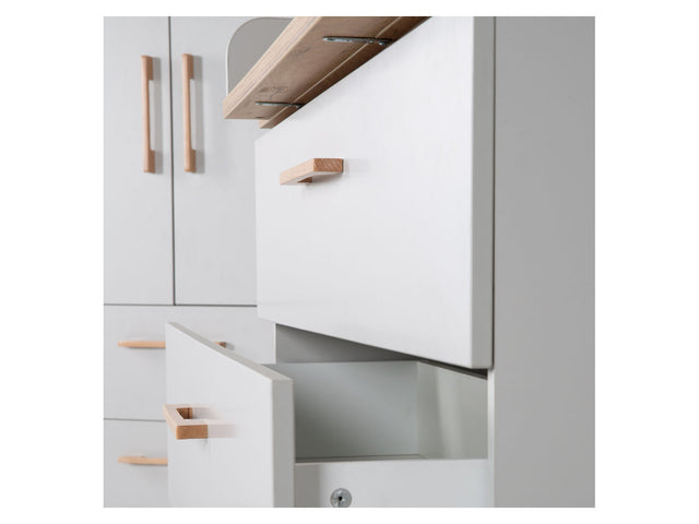 Commode à langer Caro, avec plan à langer amovible