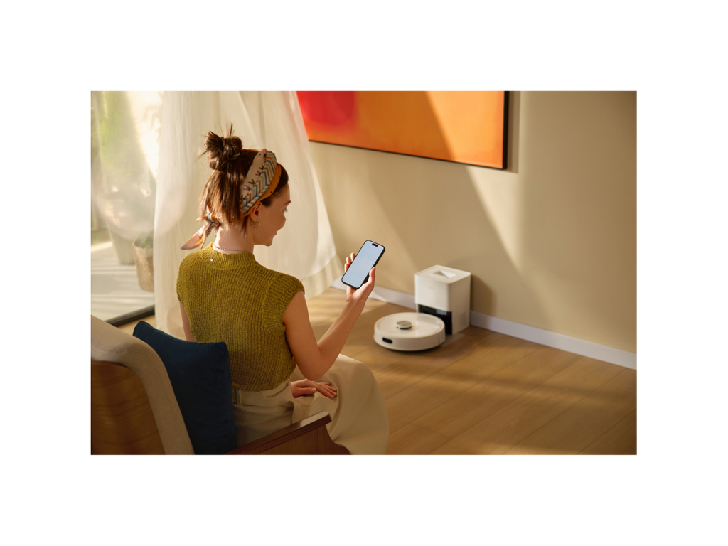 Robot aspirateur et laveur Q7 Pro Max+ avec station de vidage