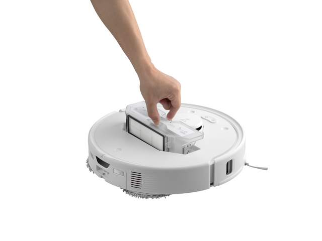 Robot aspirateur et laveur Qrevo Edge 5-en-1, blanc