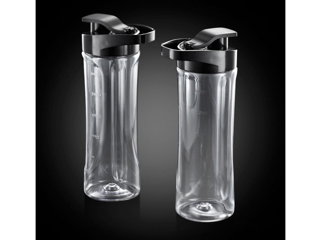 Mini-blendeur Mix'n'Go Steel »23475-56« avec 2 gourdes