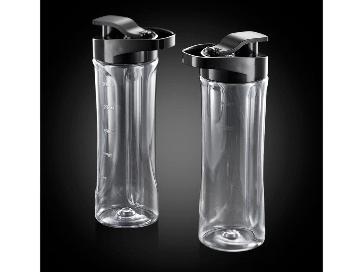 Mini-blendeur Mix'n'Go Steel »23475-56« avec 2 gourdes