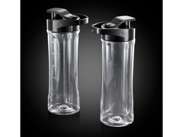 Mini-blendeur Mix'n'Go Steel »23475-56« avec 2 gourdes