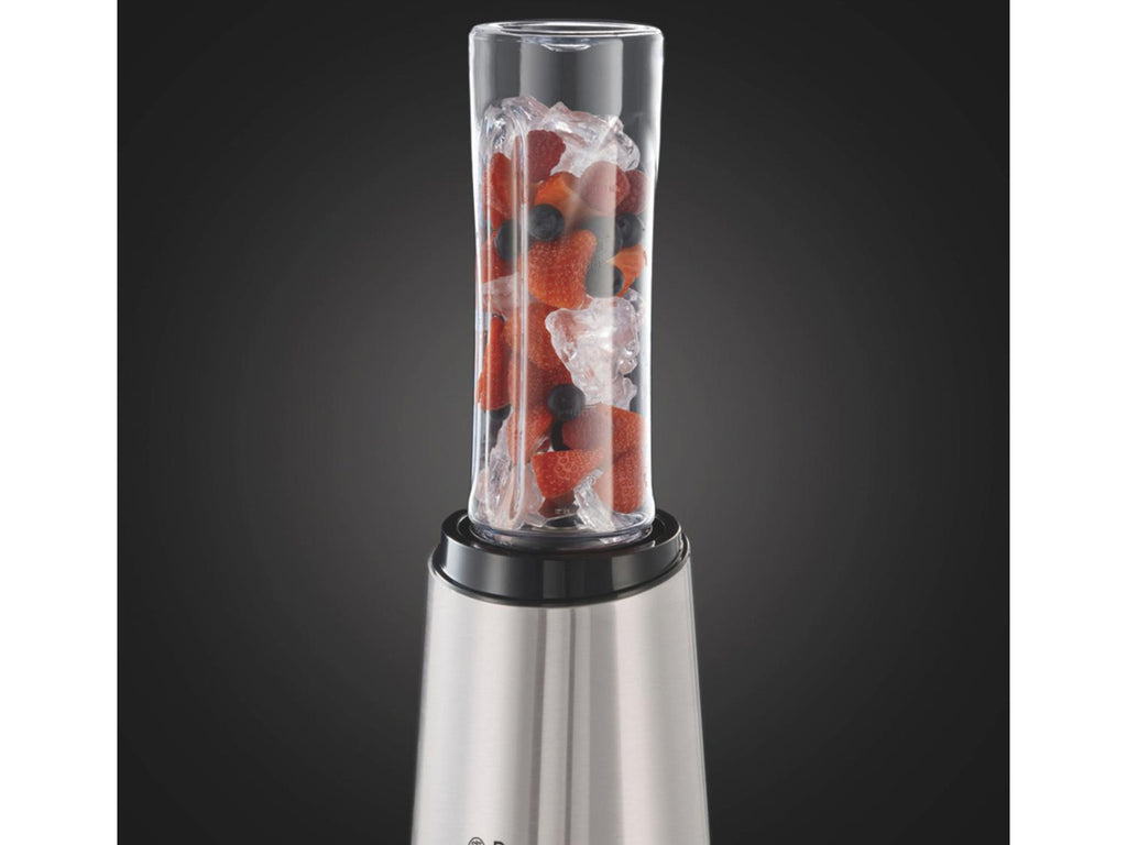 Mini-blendeur Mix'n'Go Steel »23475-56« avec 2 gourdes