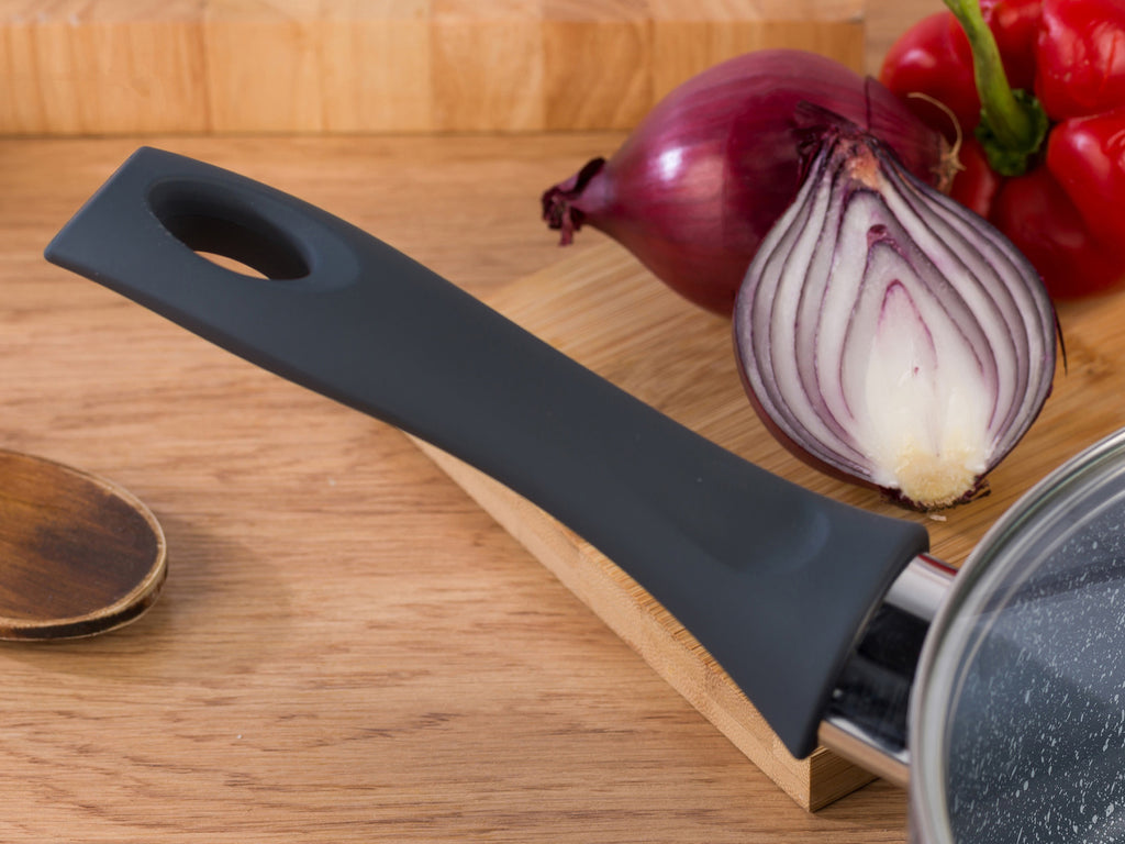 Russell Hobbs Wok, casserole à manche, sauteuse ou casserole, Aluminium Nightfall Collection Blue Marble
