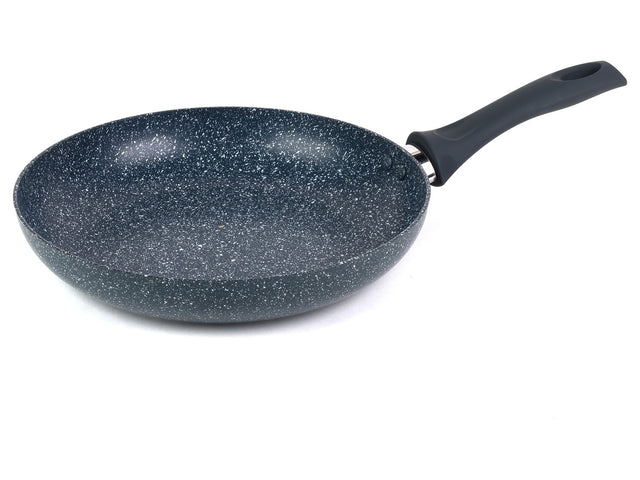 Russell Hobbs Wok, casserole à manche, sauteuse ou casserole, Aluminium Nightfall Collection Blue Marble