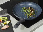 Russell Hobbs Wok, casserole à manche, sauteuse ou casserole, Aluminium Nightfall Collection Blue Marble
